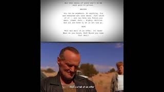 Breaking Bad S5 E14  Hank Death Scene Screen To Script [upl. by Atinnod314]