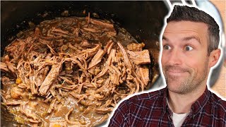 Slow Cooker Magic Best Pulled Beef Brisket Ever [upl. by Also669]