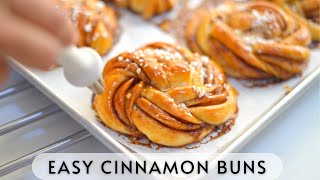 Easy Swedish Cinnamon Buns Recipe  How to make Kanelbullar  Swedish Kanelbullar [upl. by Hole582]