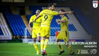 2021 HIGHLIGHTS  Peterborough United 22 Burton Albion [upl. by Cannell641]