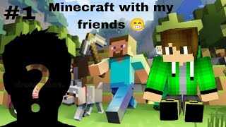 I am playing Minecraft with my friends vidiominecraft [upl. by Latoyia519]