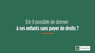 Succession  donner de largent sans payer de droits [upl. by Adeys193]