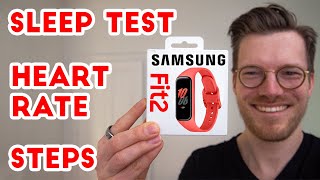 Samsung Galaxy Fit2 Science Test Watch Before You Buy 2021 Review [upl. by Aitnyc]