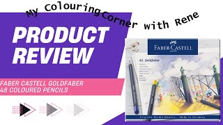 Review Swatch and Test of Faber Castell Goldfaber Pencils [upl. by Meid]