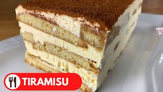 COMO HACER TIRAMISU CASERO  RECETA FACIL Y RAPIDA [upl. by Earley613]