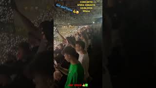 Concerto  Sfera Ebbasta ​⁠ Lunedì 24 giugno 2024  Stadio San Siro  Milano  Gol Italia  Sfera [upl. by Enelyahs851]