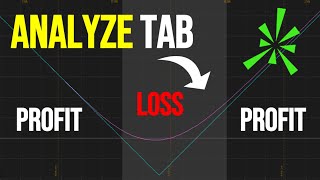 ThinkorSwim Options Analyze Tab Tutorial [upl. by Alaaj]