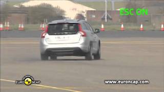 ► 2011 Volvo V60 ESC TEST [upl. by Adair]