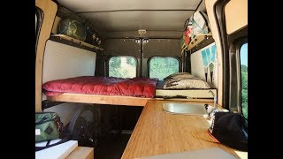 Simple Promaster Camper Van  Conversion by Wayfarer Vans [upl. by Akiemahs]