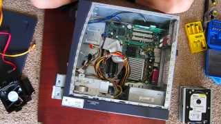 How to take apart a Dell Dimension 23502400300046004700 [upl. by Accber]