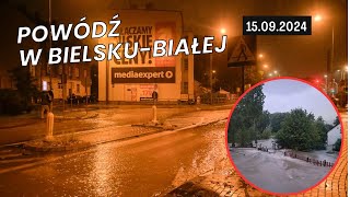 🌧️🌊 POWÓDŹ W BIELSKU BIAŁEJ 2024 [upl. by Nevah950]