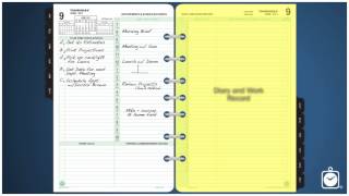 Closer Look DayTimer® 2PagePerDay Planner Format [upl. by Hummel]