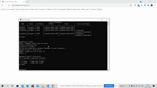 Web API Showing PostgreSQL data using C NET 5 [upl. by Guillema]