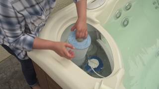 How to Clean Your Hot Spring® Hot Tub Filter [upl. by Ob]