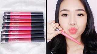 Maybelline LIP GRADATION Swatches amp Review  Ombre Lips Tutorial [upl. by Atsugua969]