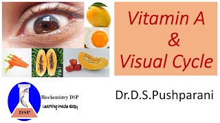 Vitamin A sources RDA Biochemical functions Deficiency Manifestations and Hypervitaminosis [upl. by Namreh]