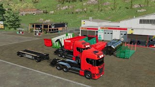 FS 22 Scania Hooklift combi [upl. by Notnarb]