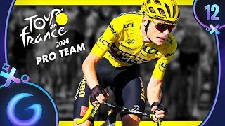 TOUR DE FRANCE 2024  PRO TEAM FR 12  Leader malade [upl. by Ainollopa]