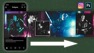 How To Create a SEAMLESS Slideshow For Instagram  Adobe Photoshop CC Tutorial [upl. by Dorolice]