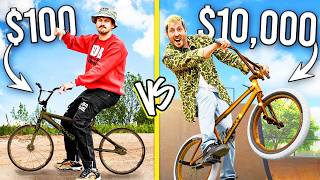 100 vs 10000 BMX Bikes [upl. by Al]