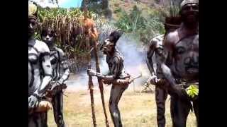 Moko Moko dance from Goroka PNG [upl. by Nerfe]