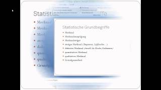 Grundlagen der Statistik Einführung [upl. by Alioz]