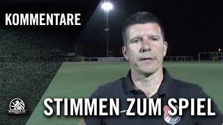 Die Stimmen zum Spiel TSV Rudow – 1FC Wilmersdorf BerlinLiga  SPREEKICKTV [upl. by Adlee]