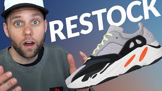 YEEZY WAVE RUNNER RESTOCK  New MX Rock 350 V2 [upl. by Silohcin]