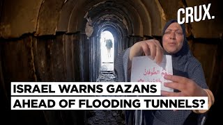 Israel Drops Leaflets Quoting Quran On quotWrongdoers” In Khan Younis Warning On Gaza Tunnel Flooding [upl. by Chrissie]