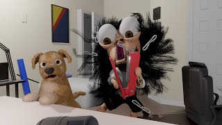 Staples With Dog Cr1ticalPenguinz0 Animation [upl. by Llessur]