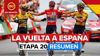 Resumen Vuelta A España 2023  Etapa 20 [upl. by Noreg]