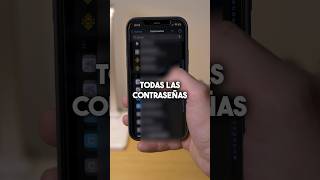 Como Ver Contraseñas de tu iPhone 📱 [upl. by Eerdna]