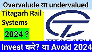 Titagarh Rail Systems Share Latest News Today  Titagarh Wagons Share  Railway Stock [upl. by Sadnalor]