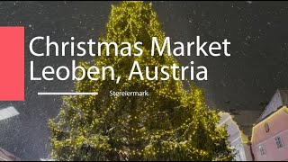 Leoben Christmas Market Leoben Austria [upl. by Thurston]