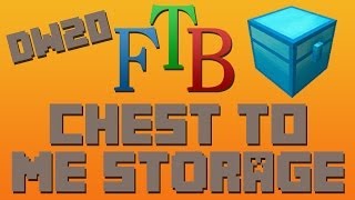 How to Send Items From Chests To ME System FTB [upl. by Aronson]