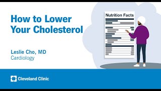 How to Lower Your Cholesterol  Leslie Cho MD [upl. by Eseela679]