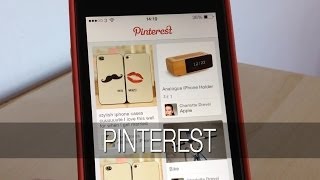 Pinterest iPhone App Review [upl. by Einhapets]