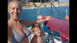 Ep 44 Sailing and Skinny dipping Adventures Along the African Coast [upl. by Nerrej]