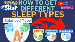 Sleep Types Explained Dozing Snoozing Slumbering Balanced  How to change Sleep Type [upl. by Panayiotis790]