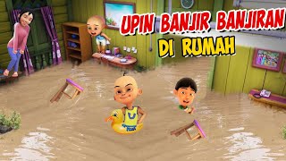 Upin ipin Banjir Banjiran di dalam Rumah  ipin senang  GTA Lucu [upl. by Oiram]