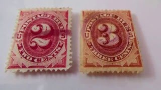 Video of 19161932 US Postage Due Stamps [upl. by Coulson321]