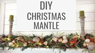 Christmas Mantle Decorating Ideas [upl. by Perpetua]