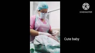 Newborn Baby care immediately after birth [upl. by Ellita]