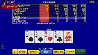 Video Poker by Pokerist gameplay [upl. by Sawyere]