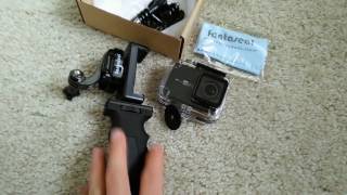 Fantaseal Action Camera  Cell Phone Grip Mount Review [upl. by Inar]