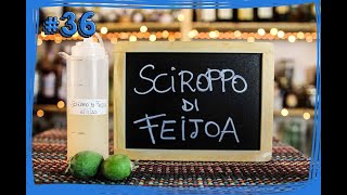 36 Basi e Premix  Come preparare lo SCIROPPO di FEIJOA Acca sellowiana dal gusto TROPICALE [upl. by Iviv469]