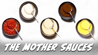 How to make the mother sauces  The five classical sauces [upl. by Onaicilef]