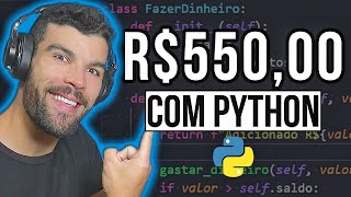 R55000 Com Esse Projeto Python Freelancer Como Fazer [upl. by Ardnait296]