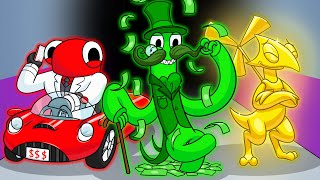 RAINBOW FRIENDS Become BILLIONAIRES Cartoon Animation [upl. by Cavallaro]