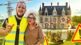 Les travaux du château 1an après [upl. by Drexler403]